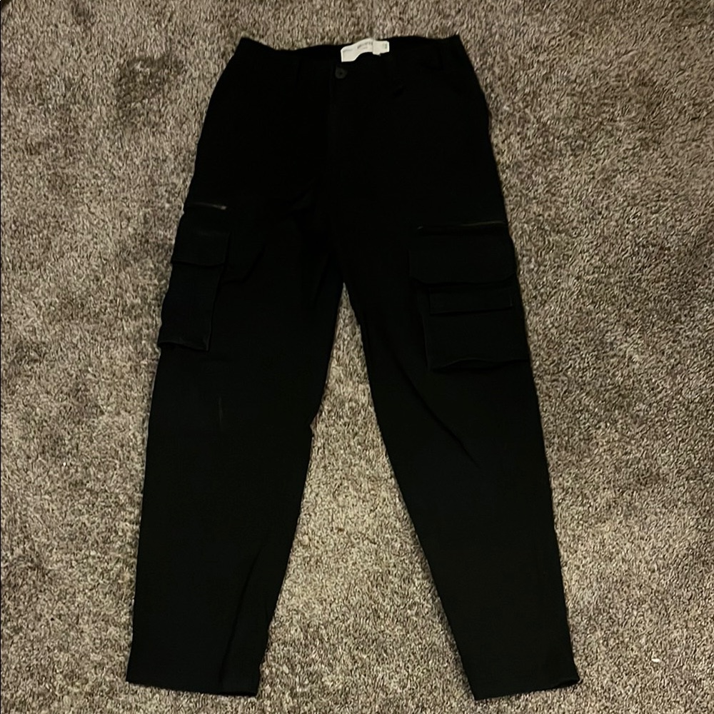 Men's Black Cargo Pants